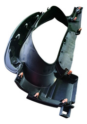 MOLDURA PAINEL DE INSTRUMENTOS HILUX SW4 2017 A 2021