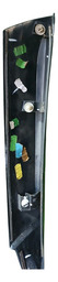 MOLDURA LATERAL VIDRO LADO ESQUERDO HILUX SW4 17/21