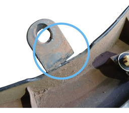 MOLDURA DO PARALAMA DIANTEIRO ESQUERDO HILUX SW4 17/21