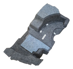 FORRO DIREITO PORTA MALAS FUSION TITANIUM 13/19