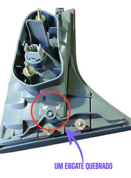 LANTERNA TAMPA TRASEIRA DIREITA CIVIC 2007 A 2011 ORIGINAL