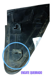 MOLDURA RETROVISOR TRIÂGULO ESQUERDO CRUZE 11 A 16 DETALHE