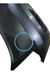 PARACHOQUE DIANTEIRO S10 2013 A 2016 DETALHE