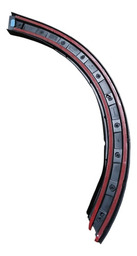 MOLDURA PARALAMA TRASEIRO DIREITO SPACEFOX 11/14 DETALHE