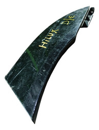 MOLDURA PARALAMA TRASEIRA ESQUERDA HILUX 2006/2015 DETALHE