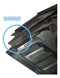 GRADE PARACHOQUE DIANTEIRO NISSAN FRONTIER 2017/2021 DETALHE