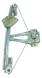 MÁQUINA VIDRO MANUAL TRASEIRA ESQUERDA CLIO 2002 A 2010