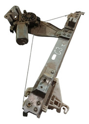 MÁQUINA VIDRO ELÉTRICO TRASEIRA ESQUERDA CITROEN C3 2006/12