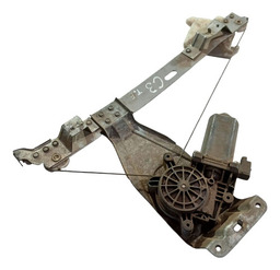 MÁQUINA VIDRO ELÉTRICO TRASEIRA ESQUERDA CITROEN C3 2006/12