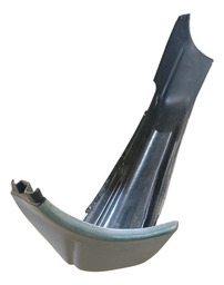 PARACHOQUE TRASEIRO PARALELO CORSA CLASSIC 1996/2010 DETALHE