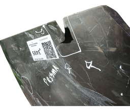 PARACHOQUE TRASEIRO PRISMA 2012 A 2016 ORIGINAL DETALHE