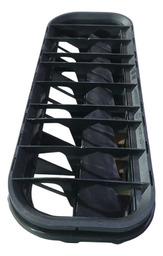 DIFUSOR AR TRASEIRO CABINE AMAROK 2010 A 2022 DETALHE