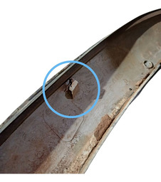 FRISO ALARGADOR RODA TRASEIRA ESQUERDA PAJERO SPORT 1997 A 2