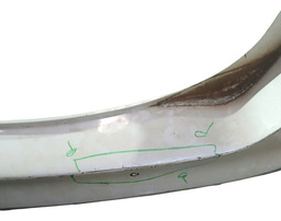 PARACHOQUE TRASEIRO FUSION 2013 A 2017 ORIGINAL DETALHE