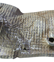 CHAPA PROTETOR CALOR ESCAPE AMAROK 2012 A 2022 ORIG. DETALHE