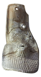 CHAPA PROTETOR CALOR ESCAPE AMAROK 2012 A 2022 ORIG. DETALHE