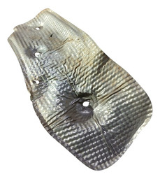 CHAPA PROTETOR CALOR ESCAPE AMAROK 2012 A 2022 ORIG. DETALHE