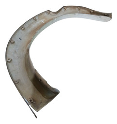 MOLDURA PARALAMA TRASEIRO ESQUERDO HILUX 2005 A 2015