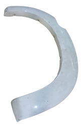 MOLDURA PARALAMA TRASEIRO ESQUERDO HILUX 2005 A 2015