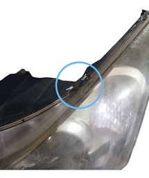 FAROL LADO ESQUERDO CRUZE 2012 A 2016 DETALHE