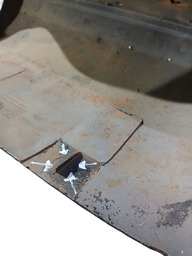 PISANTE PARACHOQUE TRASEIRO DIREITO L200 TRITON 2008 A 2016