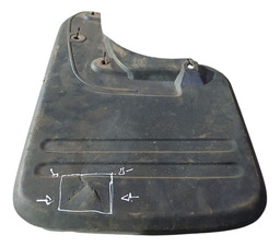 PARABARRO LAMEIRO TRASEIRO ESQUERDO HILUX 2006/2015 DETALHE