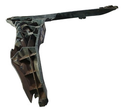 GUIA PARACHOQUE TRASEIRO ESQUERDO JETTA 2012 A 2017