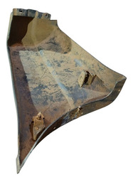 PONTEIRA POLAINA PARACHOQUE TRASEIRO DIREITO FIORINO 04/13