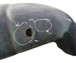 POLAINA TRASEIRA LADO DIREITO MASTER 2002 A 2013 DETALHE