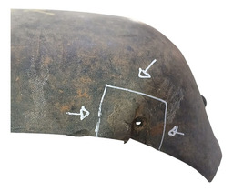 POLAINA TRASEIRA ESQUERDO COURIER 1998 A 2012 DETALHE