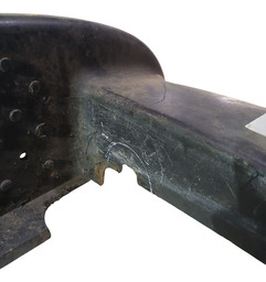 POLAINA TRASEIRA ESQUERDO COURIER 1998 A 2012 DETALHE