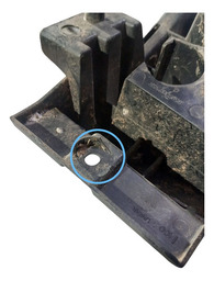 ABSORVEDOR IMPACTO PARACHOQUE ESQUERDO OROCH 2016 A 2021