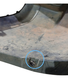 POLAINA PARACHOQUE TRASEIRO DIREITO DOBLO 2002 A 2009