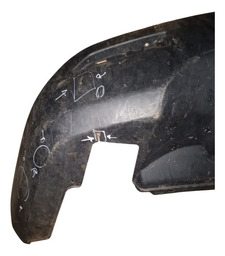 APLIQUE SPOILER PARACHOQUE TRASEIRO CRV 2007 A 2009 DETALHE