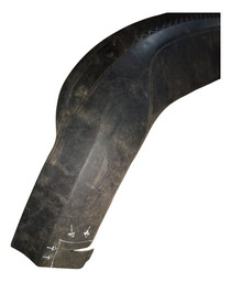 SPOILER MOLDURA PARACHOQUE FOCUS 2014 A 2019 SEDAN DETALHE