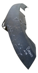 SPOILER PARACHOQUE TRASEIRO BRAVO 2011 A 2014 DETALHE