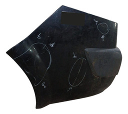 PARACHOQUE TRASEIRO MEGANE SEDAN 2007 A 2011 DETALHE