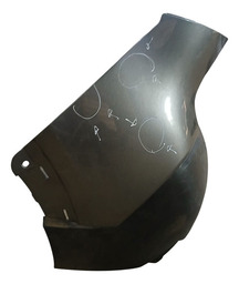 PARACHOQUE TRASEIRO KICKS 2017 A 2021 DETALHE