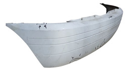 PARACHOQUE TRASEIRO CLIO HATCH 1998 A 2002 DETALHE