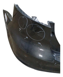 PARACHOQUE TRASEIRO FOCUS SEDAN 2014 A 2016 DETALHE