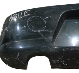 PARACHOQUE TRASEIRO AGILE 2009 A 2013 DETALHE