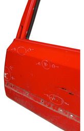 PORTA TRASEIRA ESQUERDA STILO 2004 A 2011 COMPLETA DETALHE