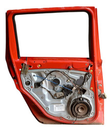 PORTA TRASEIRA ESQUERDA STILO 2004 A 2011 COMPLETA DETALHE