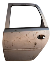 Porta Traseira Esquerda Meriva Prata 2002 A 2012 Detalhe