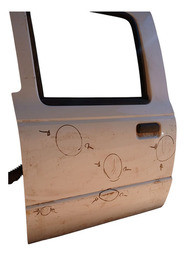 PORTA TRASEIRA ESQUERDA RANGER 1994 A 2009 DETALHE