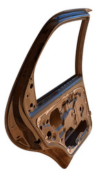 PORTA TRASEIRA ESQUERDA SIENA 2005 A 2010 DETALHE