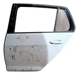 Porta Traseira Esquerda Golf 2014 A 2018 Completa Detalhe