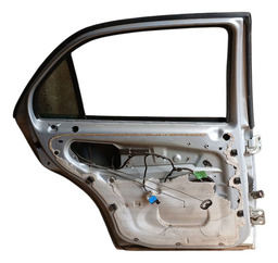 PORTA TRASEIRA ESQUERDA MAREA ELX 1997 A 2002 DETALHE