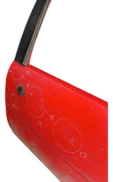 PORTA TRASEIRA ESQUERDA GOL G4 2005 A 2013 DETALHE