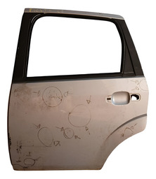 Porta Traseira Esquerda Fiesta 2005 A 2010 Detalhe